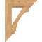 Ekena Millwork Imperial Traditional Smooth Bracket w/ Offset Brace, Western Red Cedar, 7 1/2"W x 26"D x 34"H BKT0806X26X34IMP01SWR - alternate 2